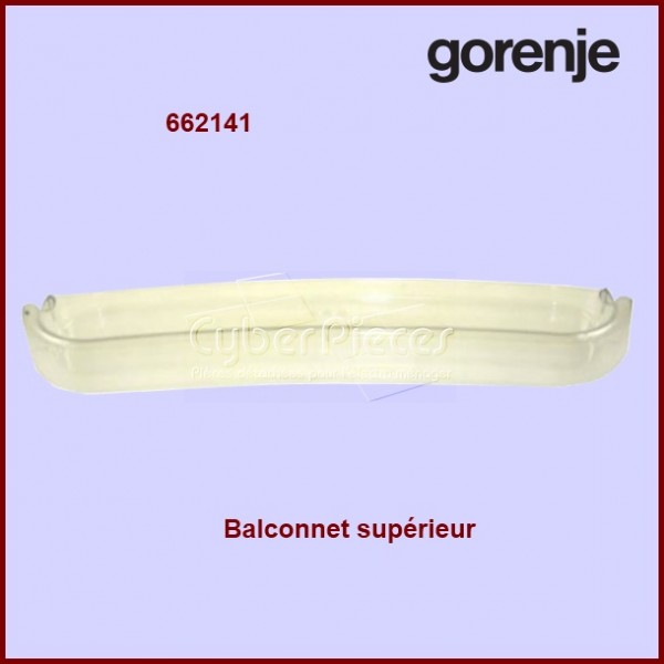 Balconnet supérieur Gorenje 662141 CYB-015097