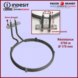 Resistance 2750w 230v Ø175mm - C00125364 CYB-016230