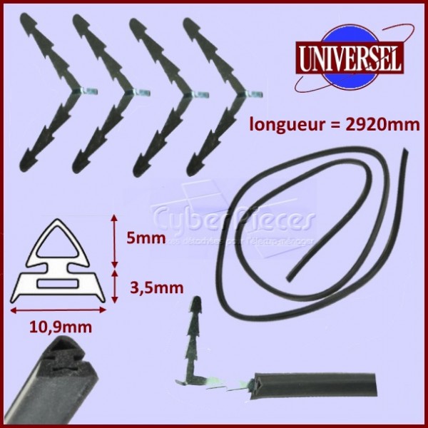 Joint silicone pour porte de four modèle CLE disponible sur Chr Restauration