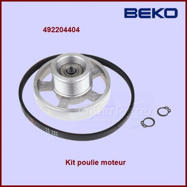 Kit poulie de sèche-linge BEKO 492204404 CYB-309486