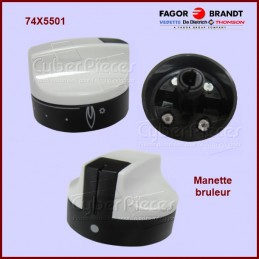 Manette brûleur Brandt 74X5501 CYB-039109