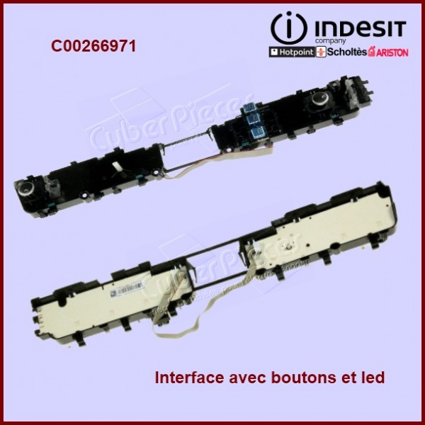 Interface avec boutons et led C00266971 CYB-019446