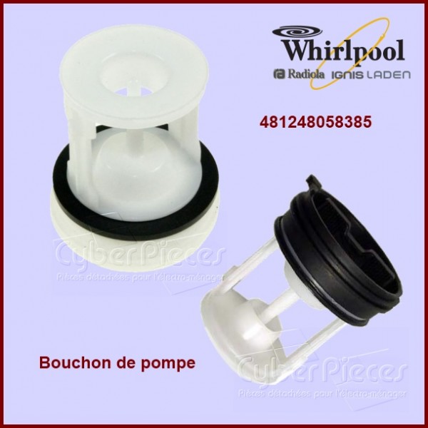 Bouchon filtre de Pompe 481248058385 CYB-197458