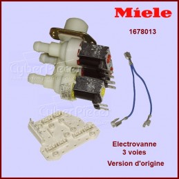 Electro-vanne Triple 90° Ø12 version d'origine Miele 1678013 CYB-061551