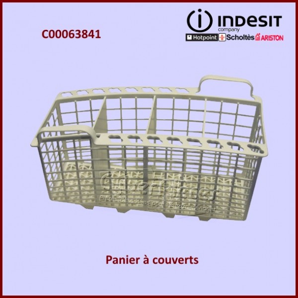 Panier central gris seul Indesit C00096055 - Pièces lave-vaisselle