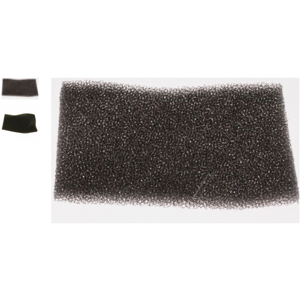 FILTRE MOUSSE NOIR 125X80MM - Pièces aspirateur