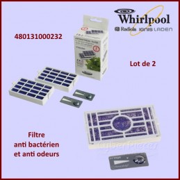 Lot de 2 filtres à air anti-bactérien C00629722 CYB-078689