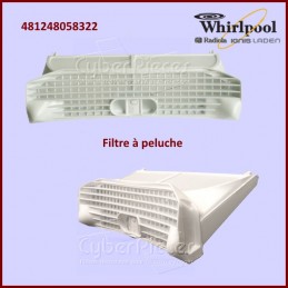 Filtre sèche linge Laden Whirlpool Bauknecht 481248058322