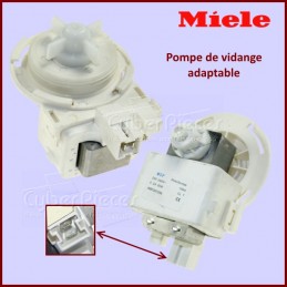 Pompe de vidange 30w Miele - Version adaptable 6239562 - 2641567 - 3568614 - 3788832 CYB-000703