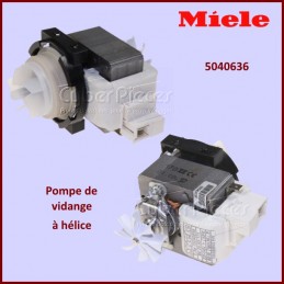 Pompe de vidange 80w avec hélice BE28B3-171 Miele 5040636 CYB-390194