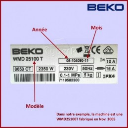 Cadre Extérieur Beko 2821135000 CYB-273244