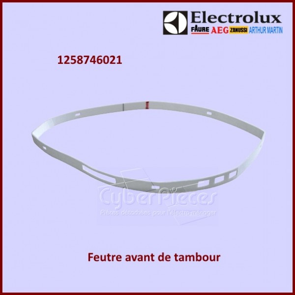 Joint de tambour avant pour sèche-linge Electrolux 1258746021 CYB-121491