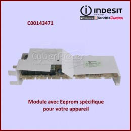 Carte électronique ROHS Indesit C00143471 avec Eeprom spécifique GA-338950