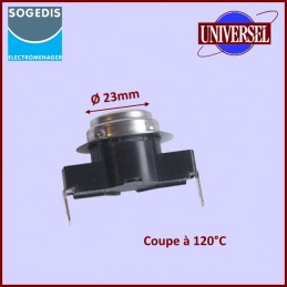 Thermostat 2 Cosses NC 120°...