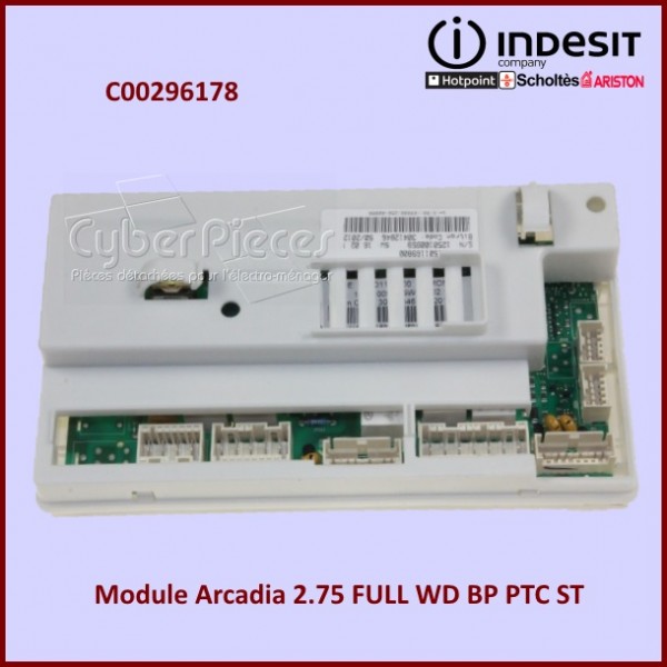 Carte électronique Arcadia programmé Indesit C00296178 GA-060967