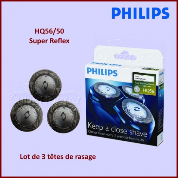 Tête de rasoir Philips HQ56/50 - HQ6 Original CYB-075503