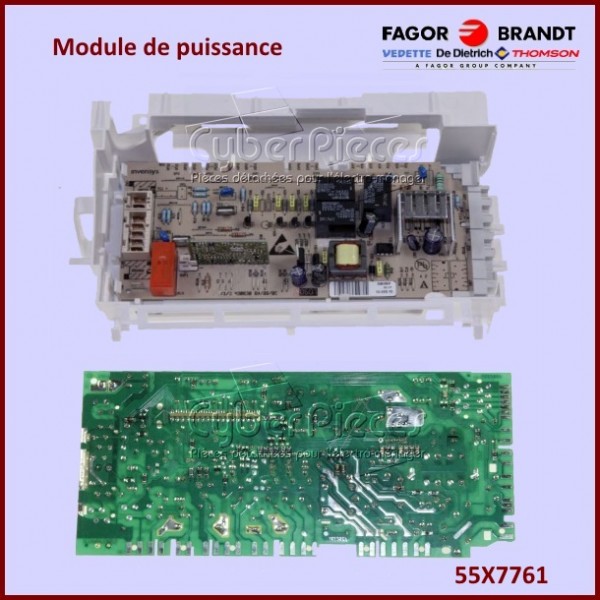 Carte électronique de Puissance Brandt 55X7761 CYB-092265