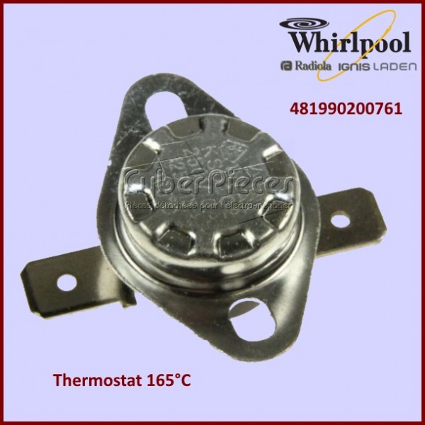 Thermostat 165°C Whirlpool 481990200761 GA-208147