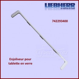 Cadre de maintien de tablette en verre LIEBHERR 7422934 CYB-371834