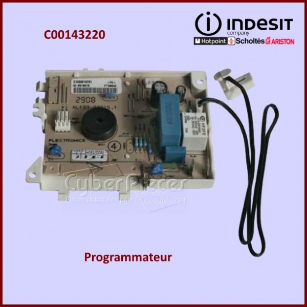 Programmateur BIT100.1 'F4' ROHS + N1045048 Indesit C00143220 CYB-338714