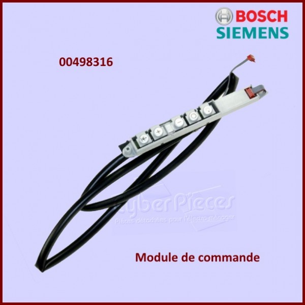 Carte électronique de commande hotte Bosch 00498316 CYB-295390