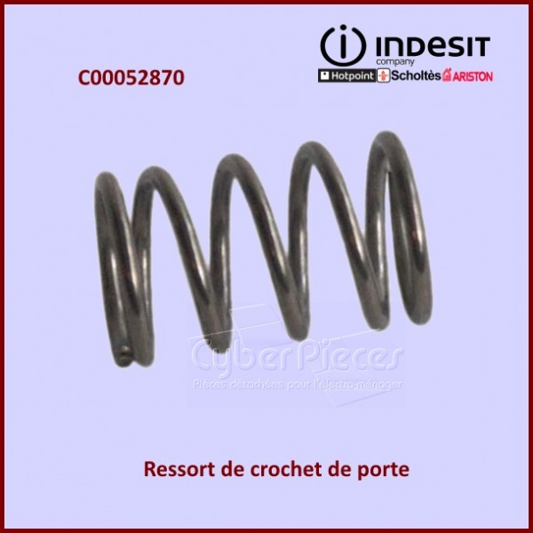 Ressort de crochet de porte Indesit C00052870 CYB-048309