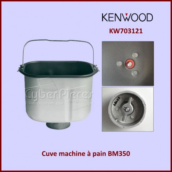 Cuve machine à Pain BM350 - Kenwood KW703121 CYB-107631