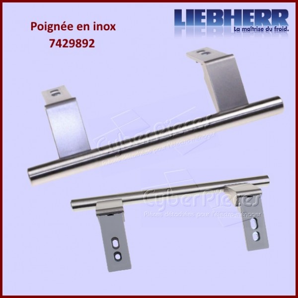 Poignée réfrigérateur Liebherr 742891600 - Pièces réfrigérateur & c