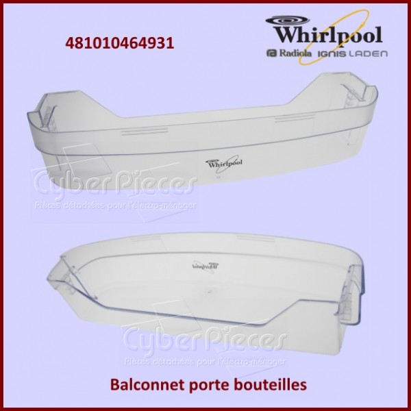 Balconnet Support Bouteille Whirlpool 481241848957 CYB-078740