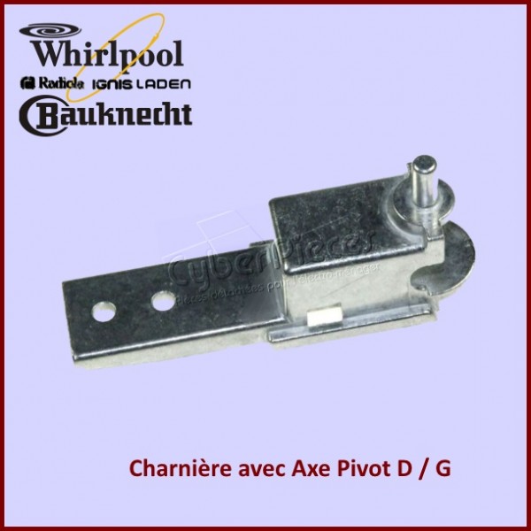 AXE DE PORTILLON CONGELATEUR WHIRLPOOL IGNIS