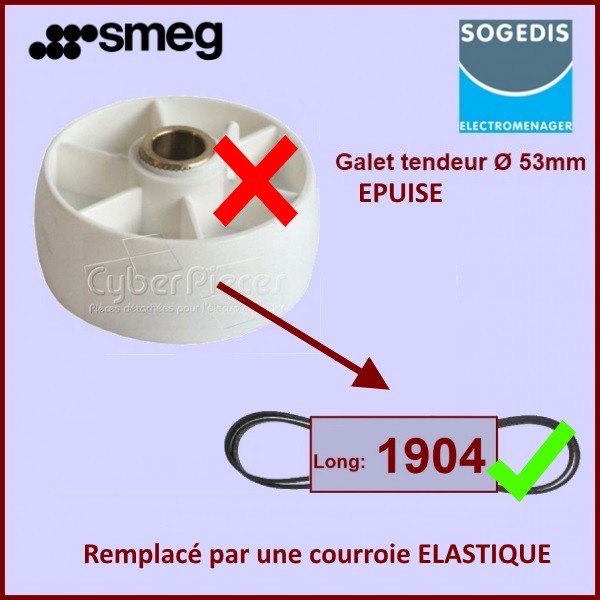 Galet tendeur de sèche linge 720033100***épuisé*** Galet tendeur de sèche linge 720033100***épuisé***