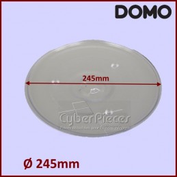 Plateau Tournant Micro Ondes 24.5 Cm DO232337 Domo CYB-438919