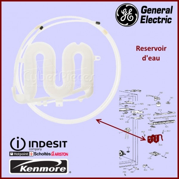 Réservoir eau General Electric WR17X4358 CYB-071697