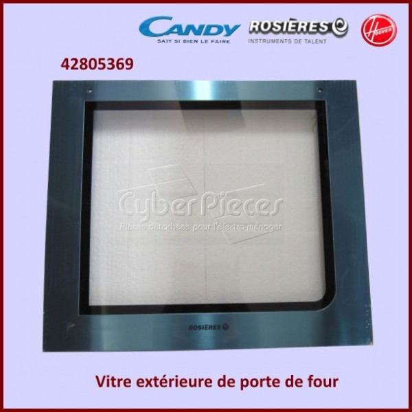 Verre extérieur de porte Candy 42805369 CYB-083133