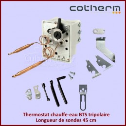 Thermostat chauffe-eau Cotherm BTS Tripolaire 15 A - 380V - Sondes L.45CM CYB-158541