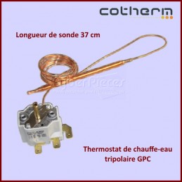 Thermostat chauffe-eau Cotherm GPC Tripolaire - Sondes L.37CM CYB-158589