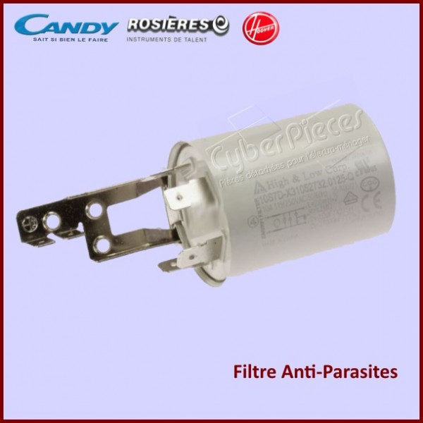 Filtre Condensateur 41038124 Candy Anti-Parasite 1,0µF+2x27000pF CYB-101424