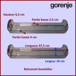 Balconnet Porte Bouteille Gorenje 544161 CYB-022989