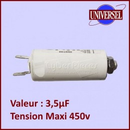Condensateur 3,5µF (3,5mF) 450V CYB-395014