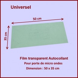 Film adhésif Plastique De Porte 50 x 35 cm - dernière pièce en stock - CYB-043854