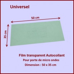 Film adhésif Plastique De Porte 50 x 35 cm - dernière pièce en stock - CYB-043854