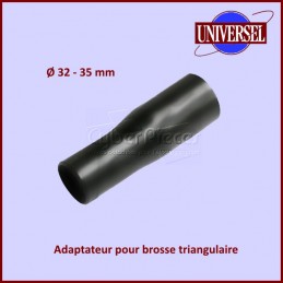 Adaptateur de brosse d'aspirateur triangulaire Ø 32-35 mm CYB-217903