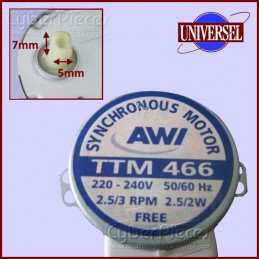 Moteur pour plateau tournant de micro-ondes TTM466 AWI CYB-043885