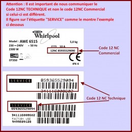 Carte électronique de Puissance Whirlpool 480111104637 GA-440295