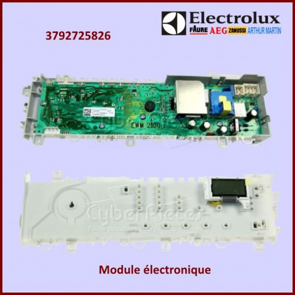 Carte Electronique Electrolux 3792725826 à configurer par nos soins CYB-324816