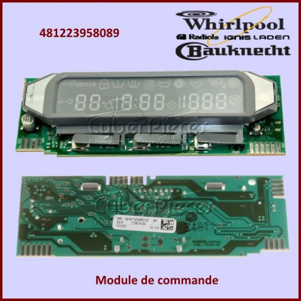 Carte électronique Whirlpool 481223958089 CYB-182898