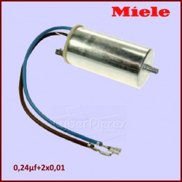 Condensateur Anti-parasite 0,24µF+2x0,01µF (0,24mF+2x0,01mF) MIELE 1669974 CYB-379977