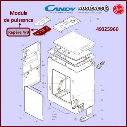 Carte électronique de puissance 49025960 CYB-272827