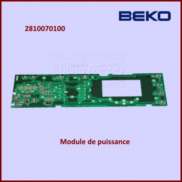 Carte électronique de commande Beko 2817730100 CYB-273091