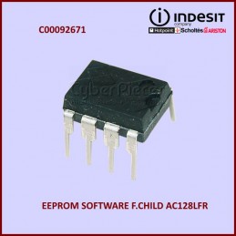 Eeprom AC128LFR 28258180030 F.CHILD Indesit C00092671 CYB-324847